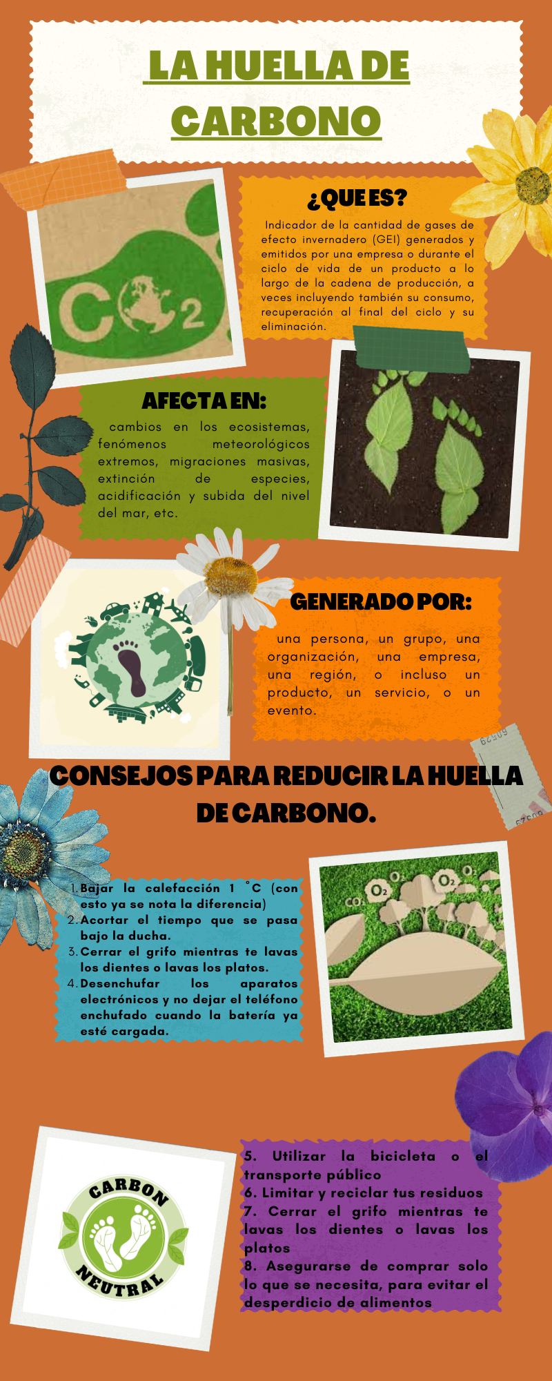 “Infórmate, concientízate y reduce tu huella de carbono” | Institución ...